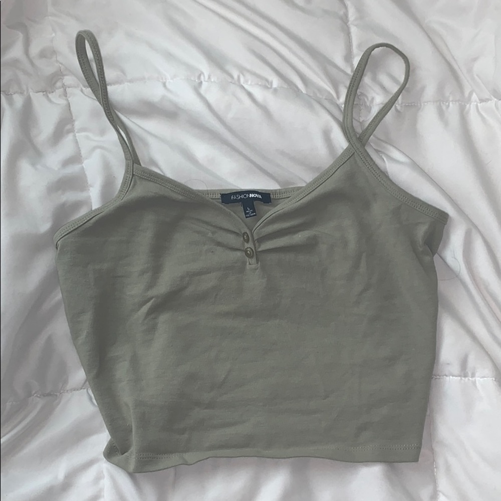 Fashion Nova Crop Tank Top